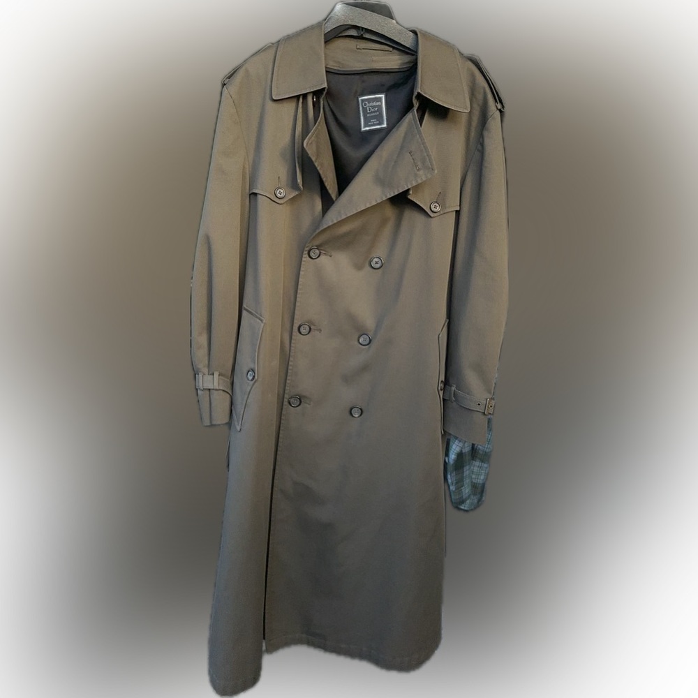 Christian Dior Monsieur Paris Trench Coat 44R